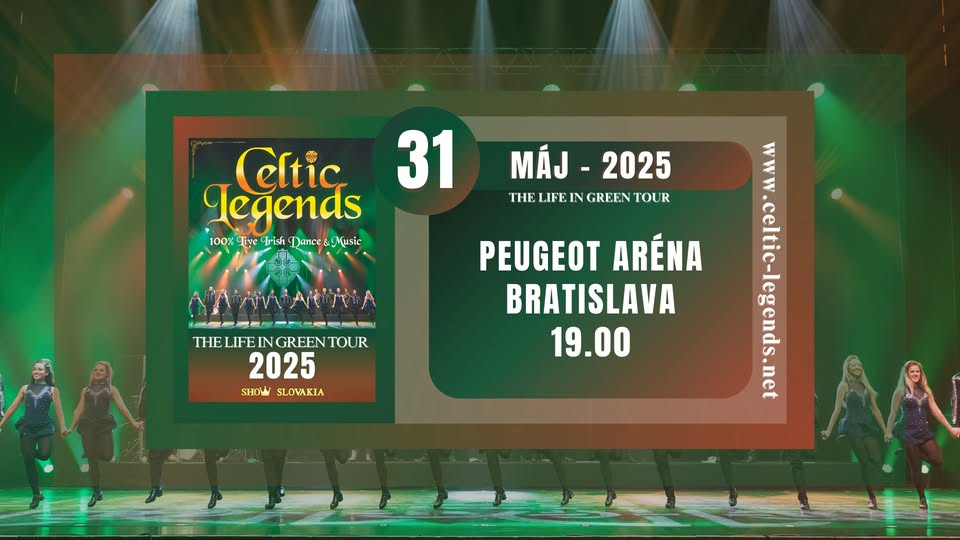 Celtic Legends - The Life in Green Tour - 2025 - Bratislava