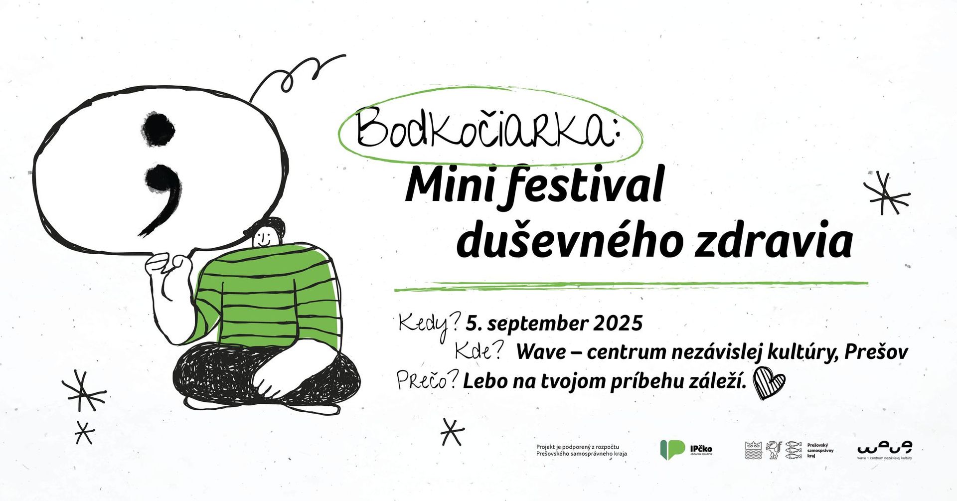 Bodkočiarka: Mini festival duševného zdravia