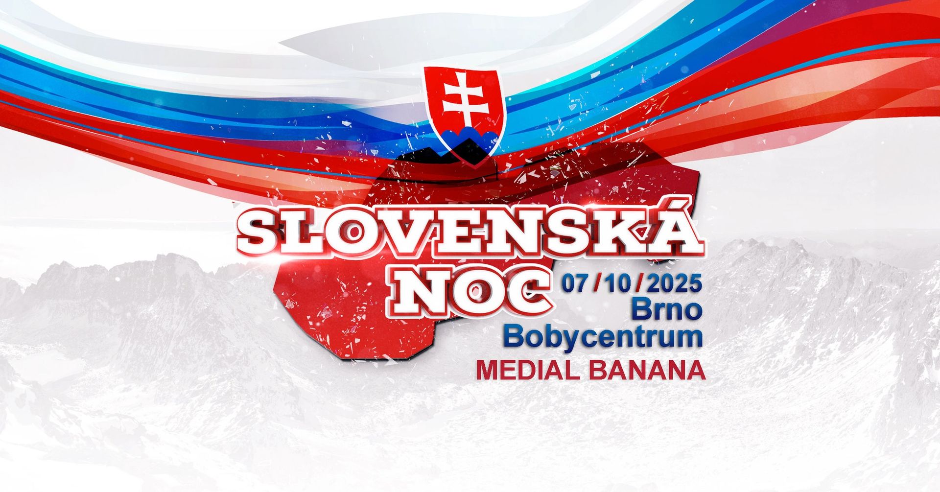 Slovenská Noc | 7.10.2025 | Bobycentrum, Brno
