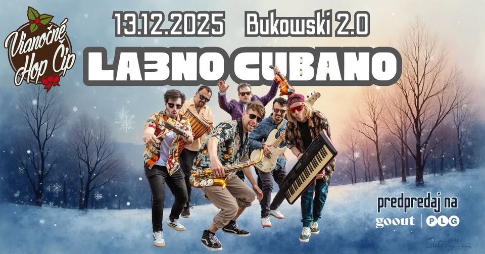 Vianočné Hopčip s La3no Cubano/Bukowski 2.0