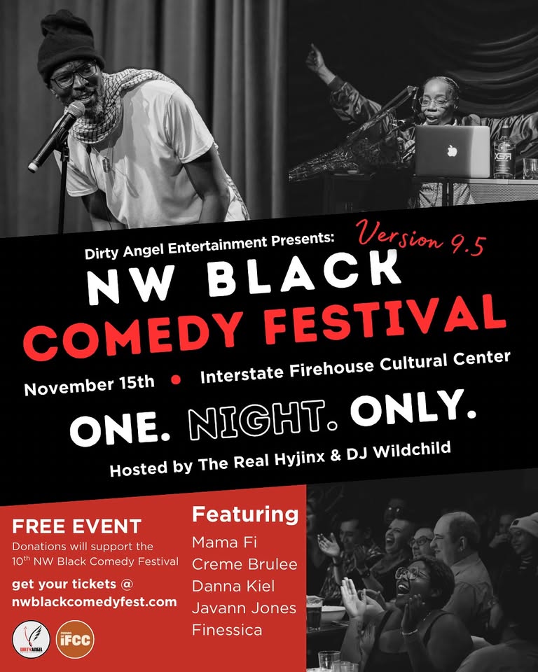 NW Black Comedy Festival 9.5 - One Night Only!!