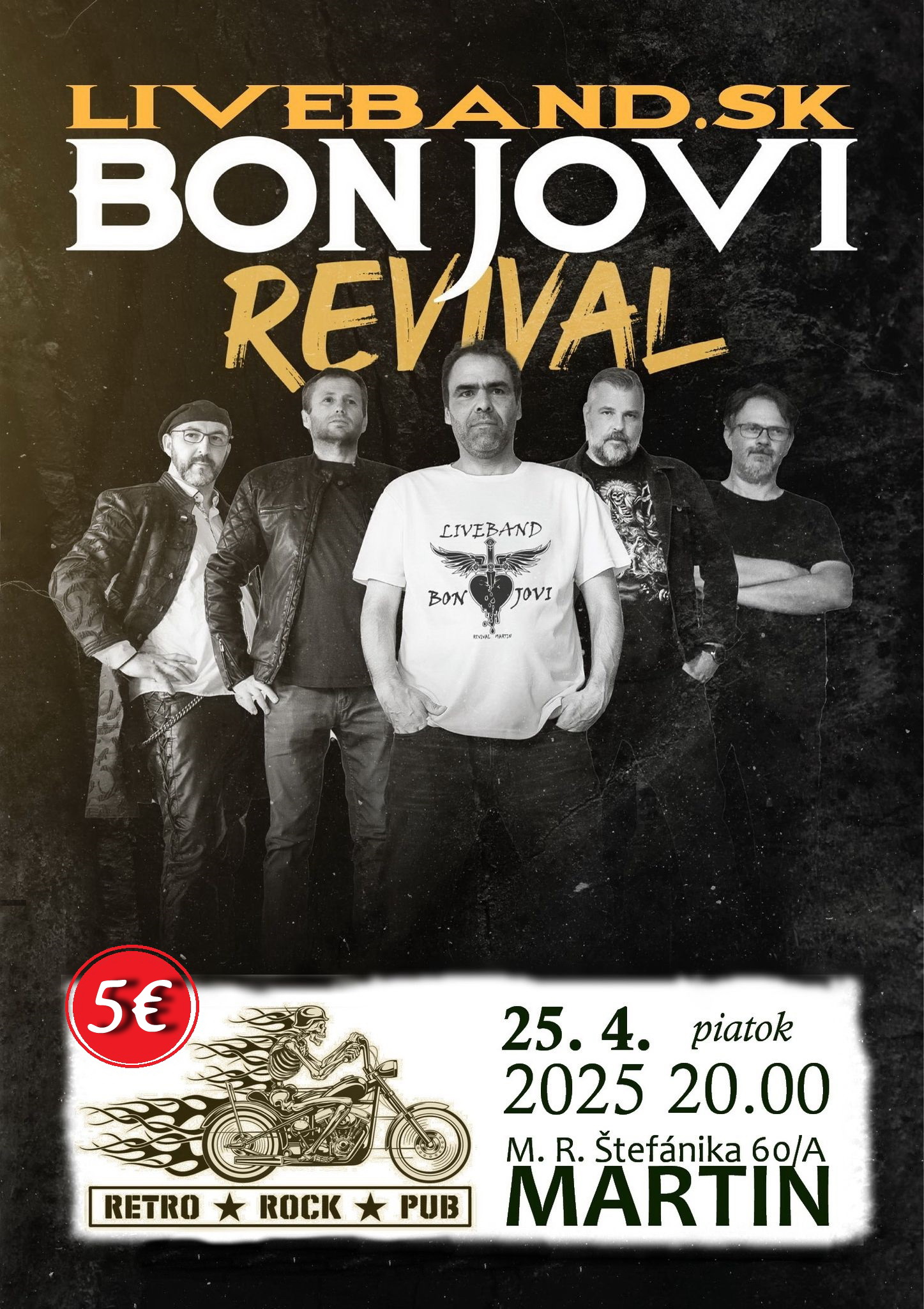 KONCERT - BON JOVI Revival LIVEband.SK