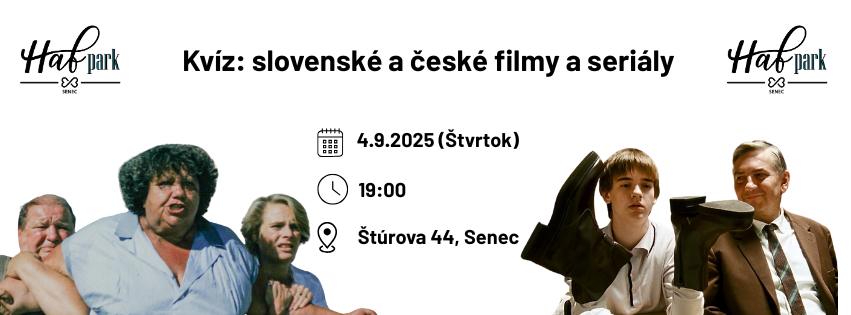 Kvíz: slovenské a české filmy a seriály