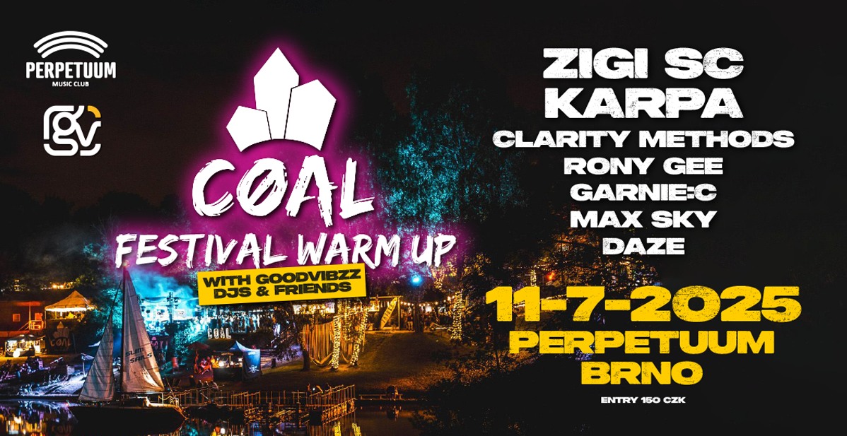 Coal Festival Warm up - club Perpetuum - 11.7.2025