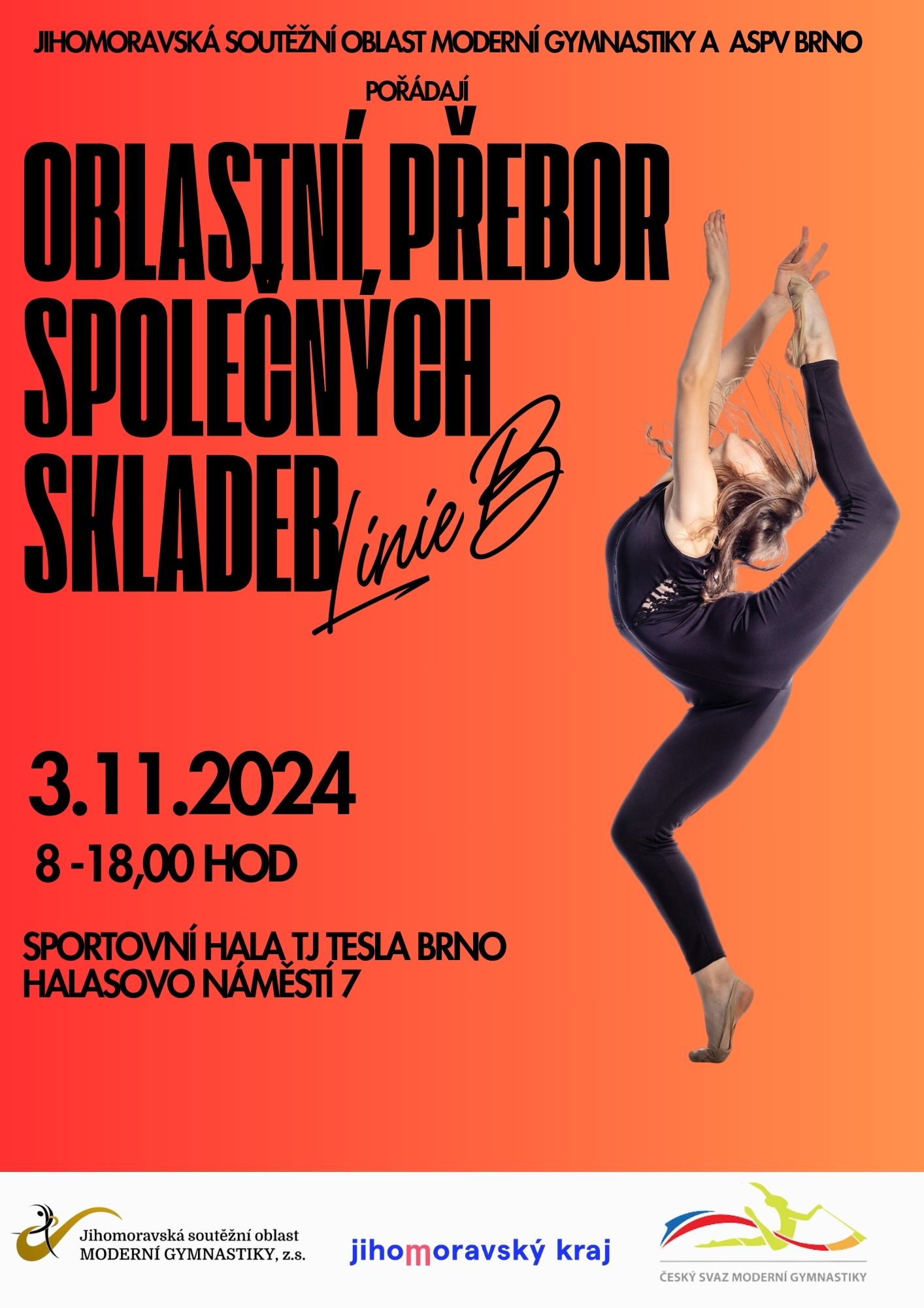 Zveme vás na OBLASTNÍ PŘEBOR SPOLEČNÝCH SKLADEB linie B