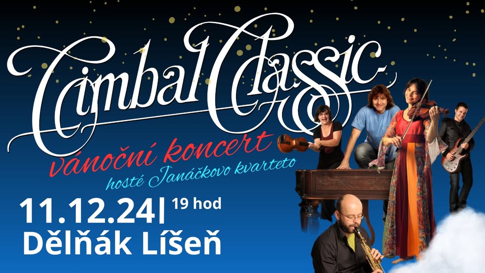 Janáčkovo Kvarteto - Na návštěvě u Cimbal Classiku - Vánoční koncert!