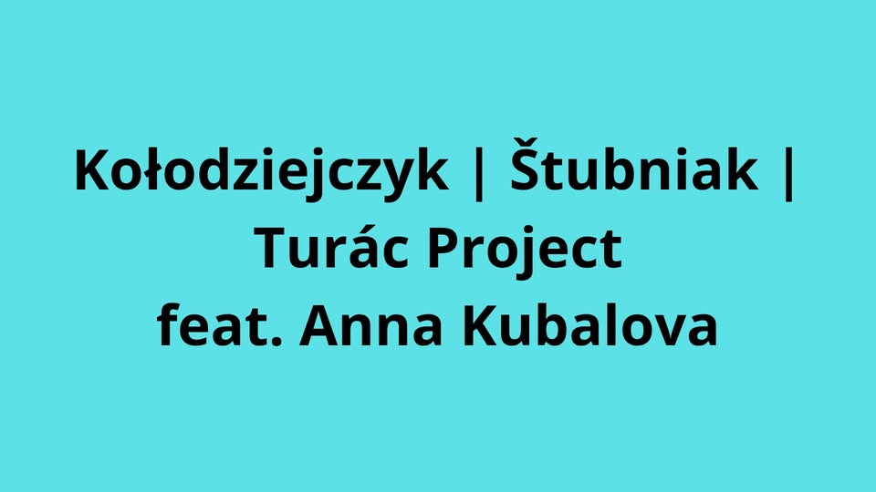 Kołodziejczyk | Štubniak | Turác Project feat. Anna Kubalova na Magickej terase Hogo Fogo