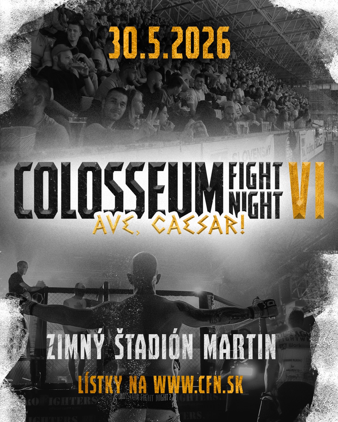 Colosseum Fight Night 6 - 30.5. 2026 - Zimný Štadión Martin