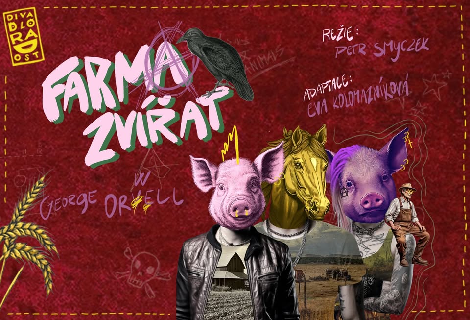Premiéra: FARMA ZVÍŘAT – nová adaptace v Divadle Radost