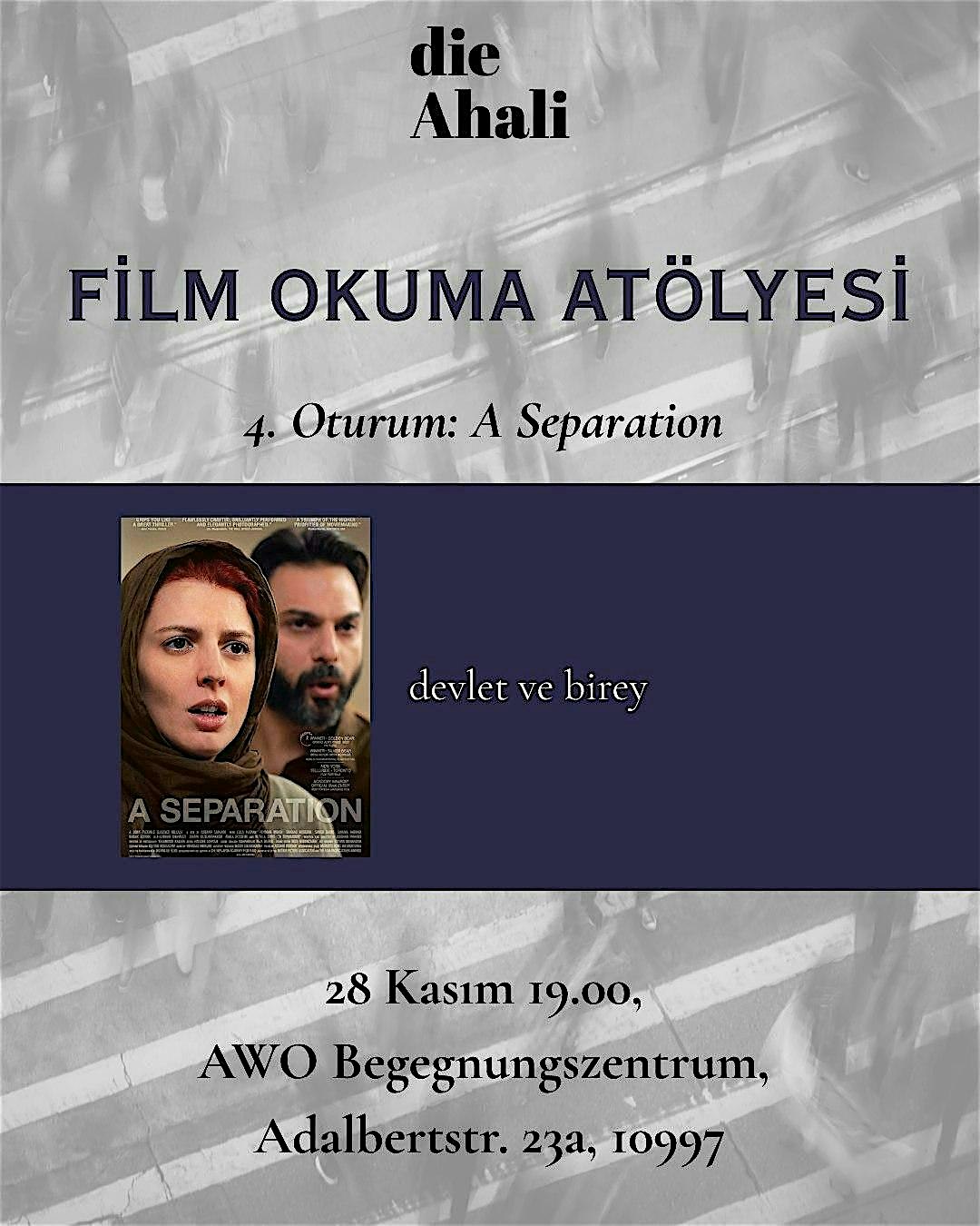 Film Okuma Atölyesi - Separation