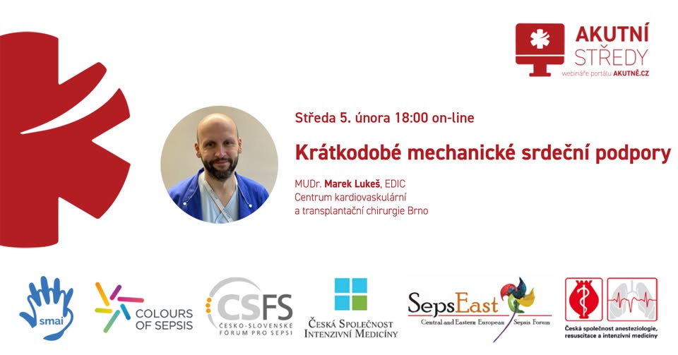 Akutní středa: Krátkodobé mechanické srdeční podpory