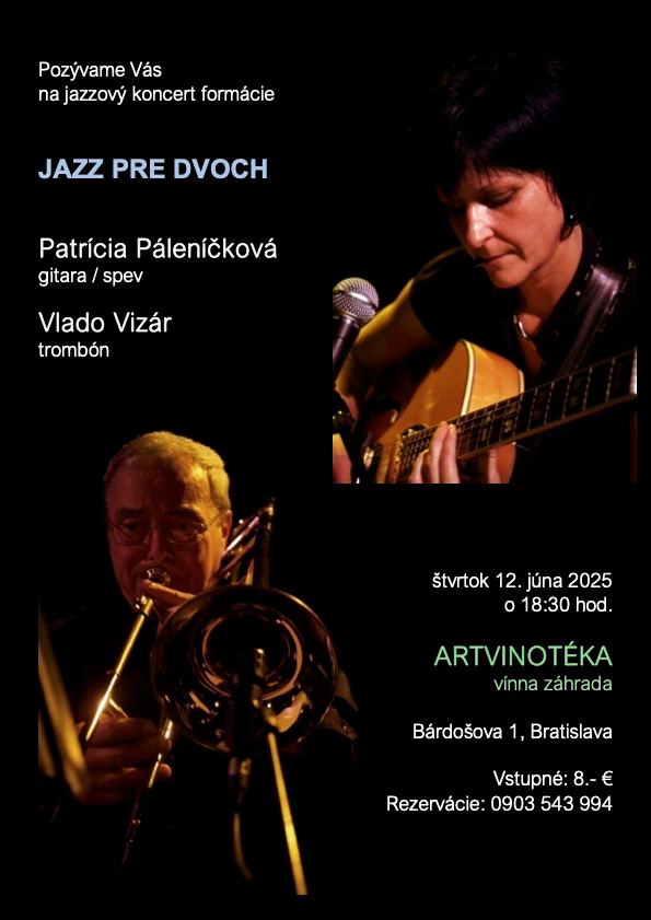 JAZZ pre DVOCH -Páleničková & Vizár