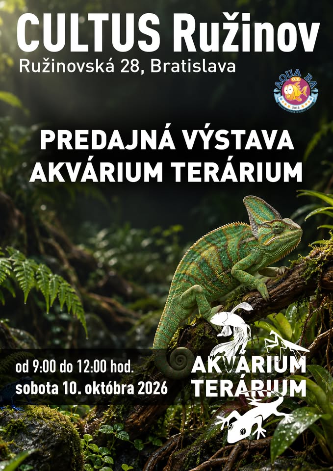 Predajná výstava Akvárium Terárium