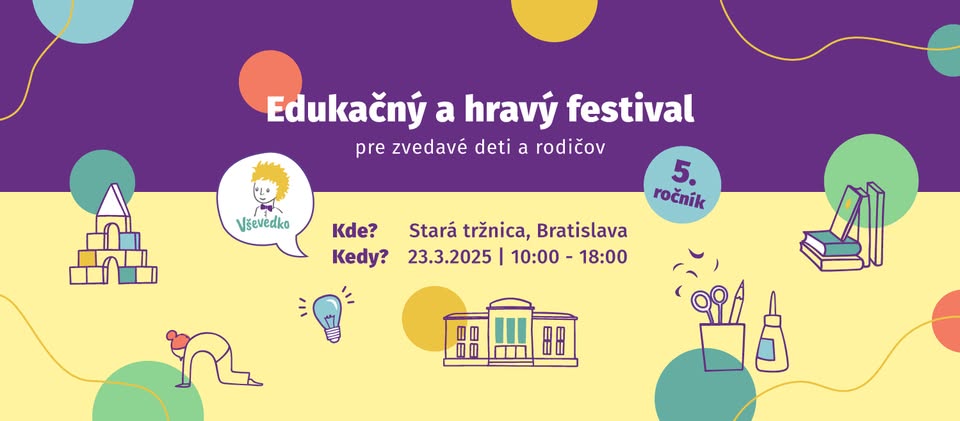 Vševedko 2025 - detský, edukačný festival pre deti