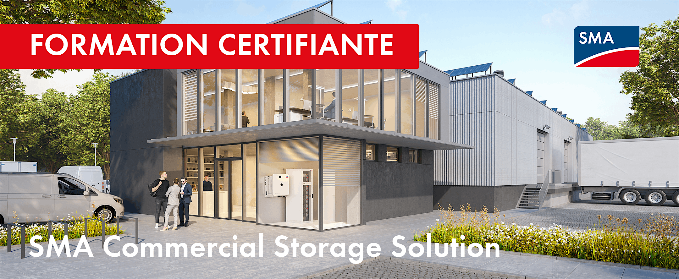 Formation certifiante SMA Commercial Storage Solution