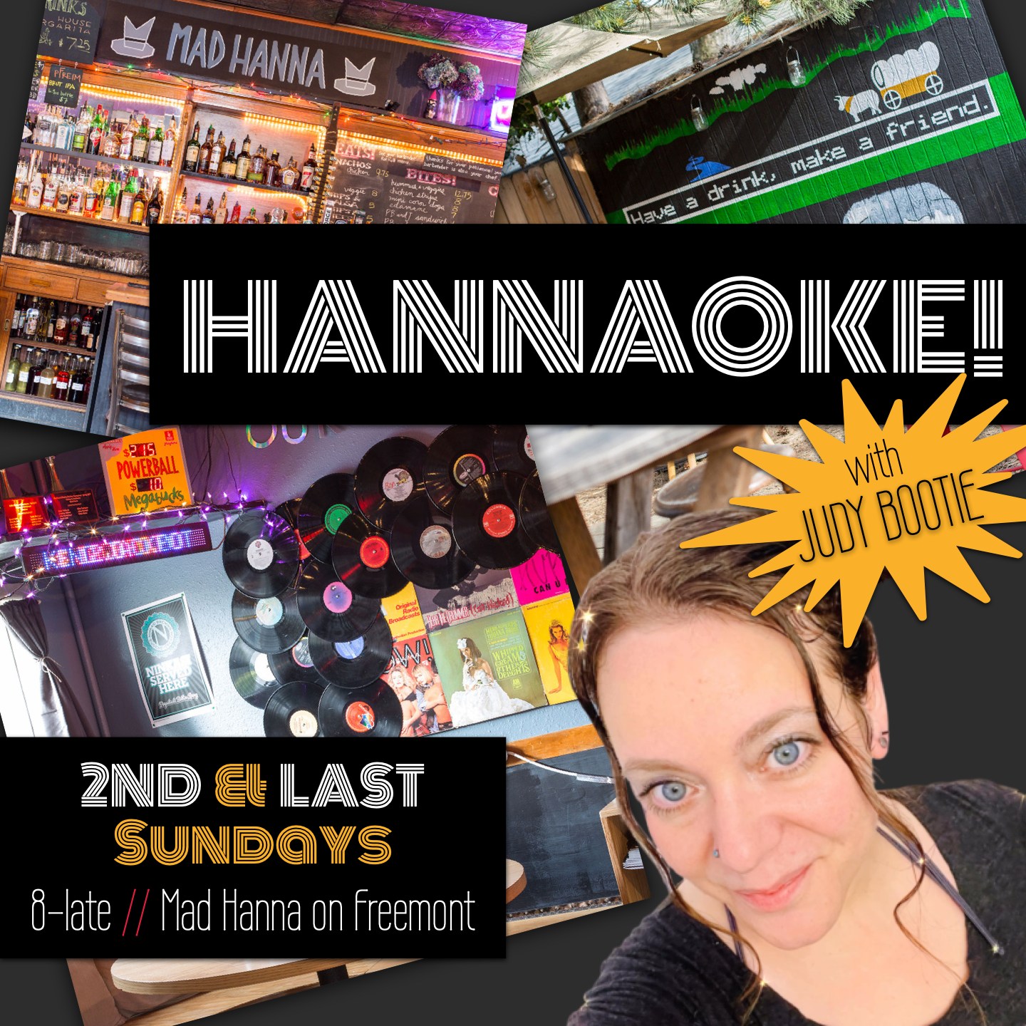 Hannaoke!!! Karaoke at Mad Hanna with KJ Judy Bootie!