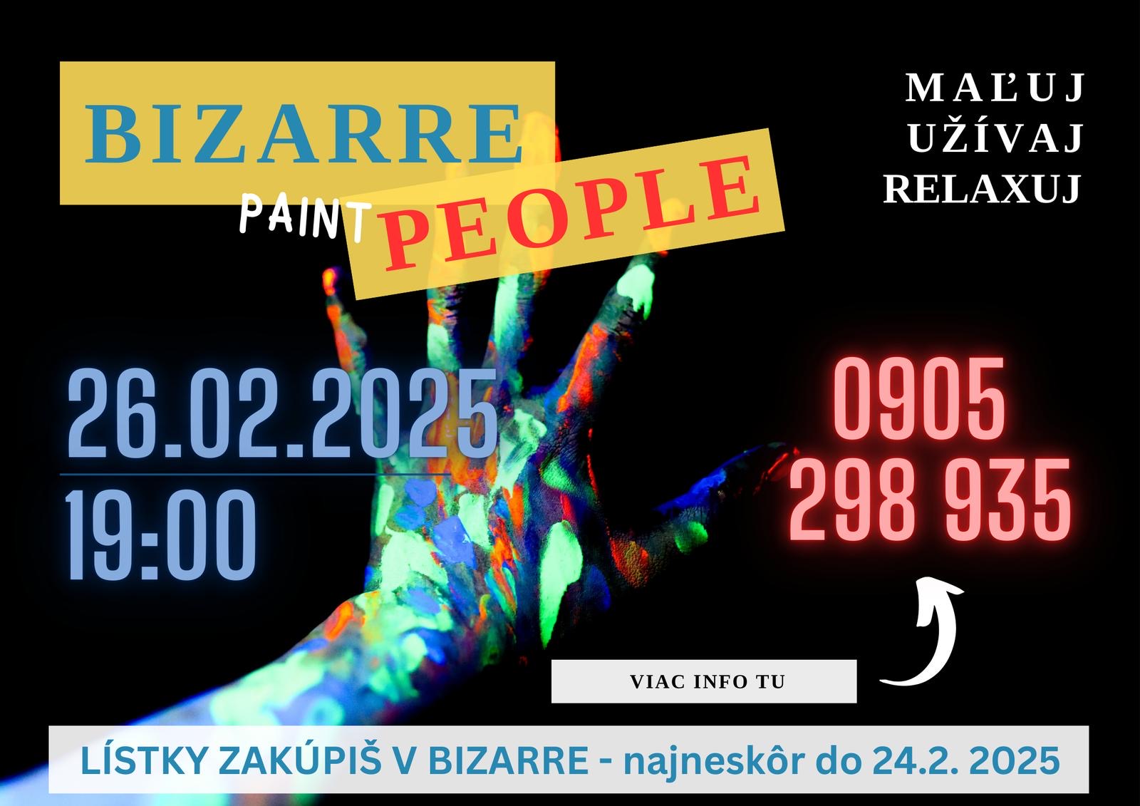 BIZARRE PAINT PEOPLE
