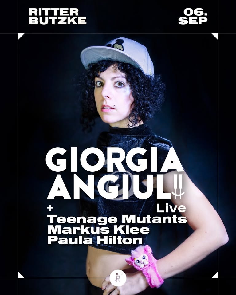 Giorgia Angiuli (live) @ Ritter Butzke