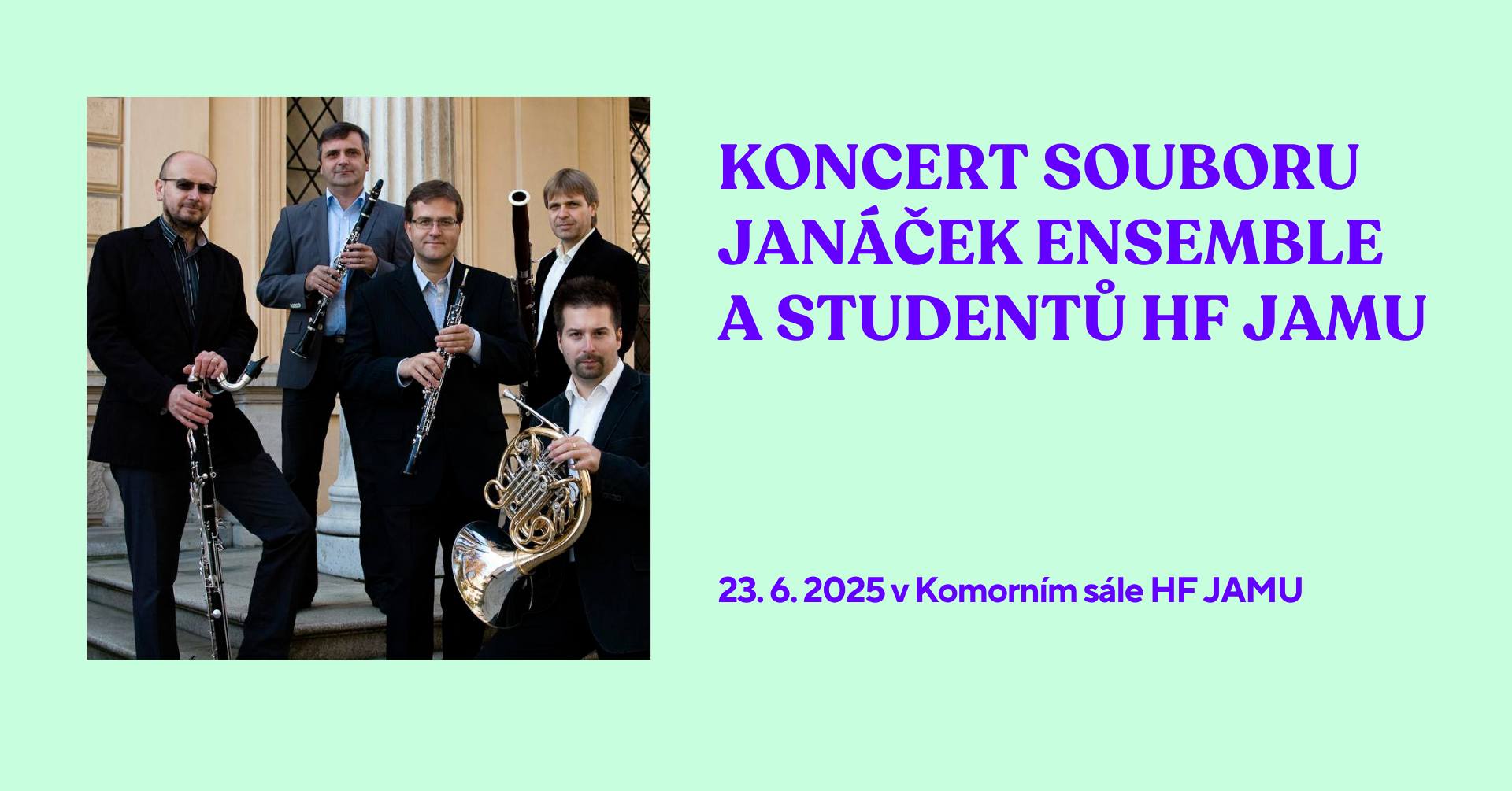 Koncert souboru Janáček Ensemble