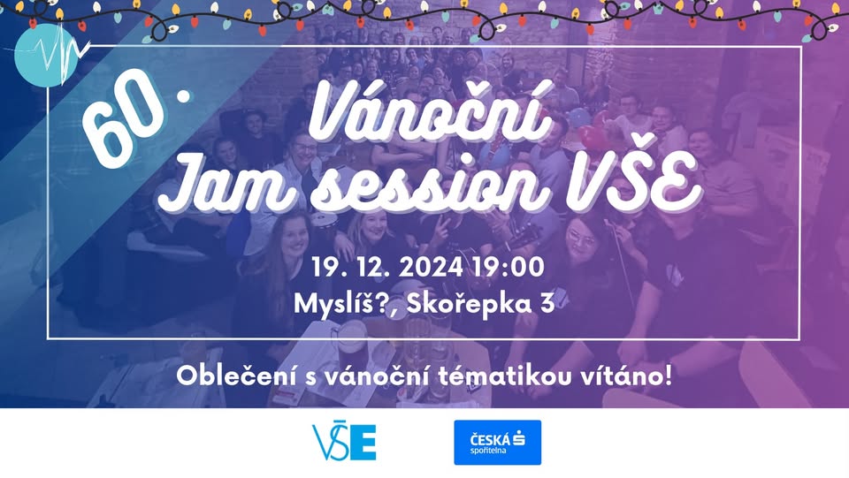 Vánoční jam session VŠE aneb VŠEhudební marmeláda