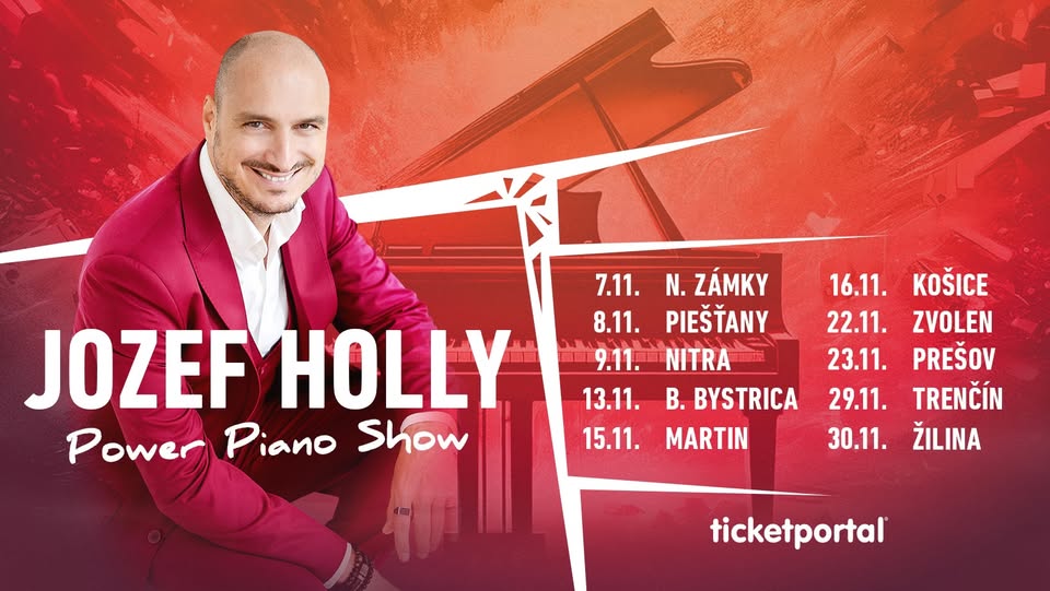 JOZEF HOLLY - Power Piano Show - NOVÉ ZÁMKY