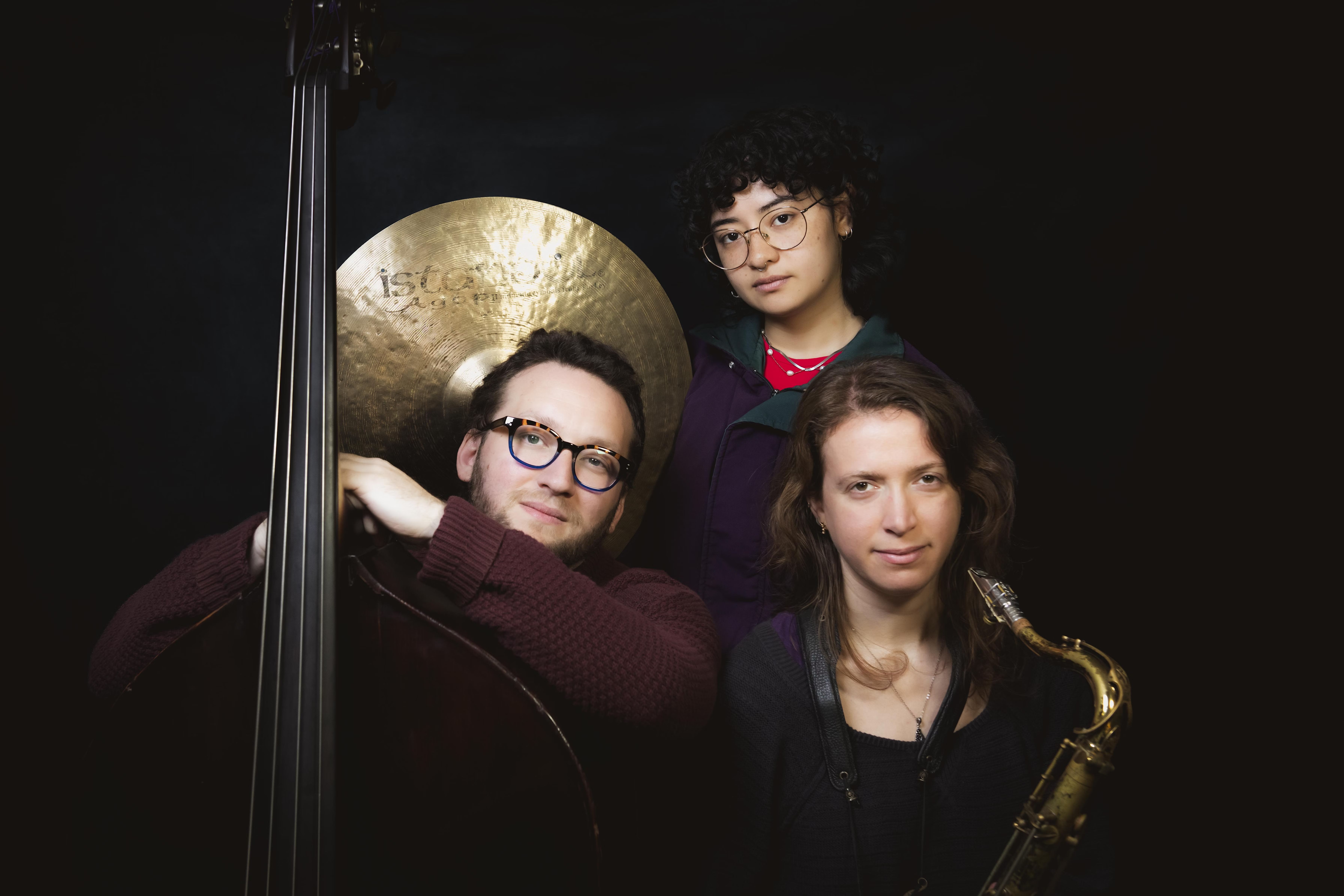 Max Johnson 3 - Neta Raanan Tenor Sax, Max Johnson Bass, Eliza Salem  drums