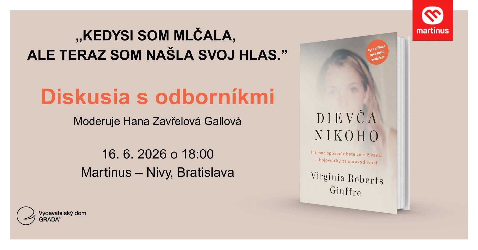 Dievča nikoho - Diskusia s odborníkmi