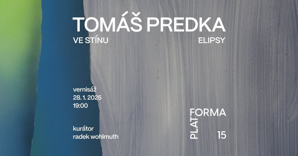 Vernisáž výstavy: Tomáš Predka - Ve stínu elipsy