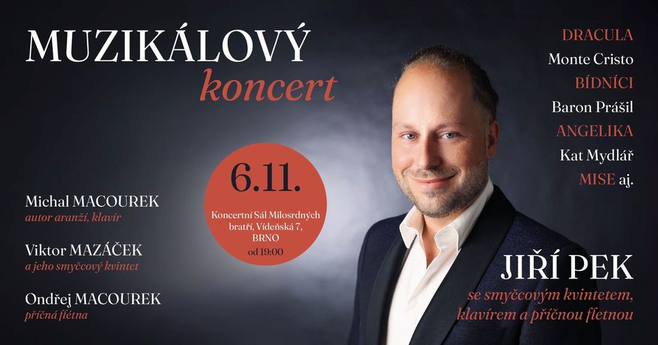 MUZIKÁLOVÝ KONCERT Brno