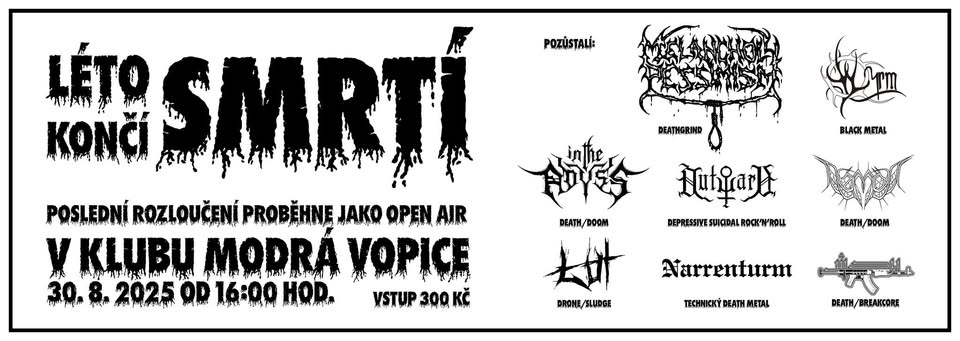 LÉTO KONČÍ SMRTÍ - Metal Open Air
