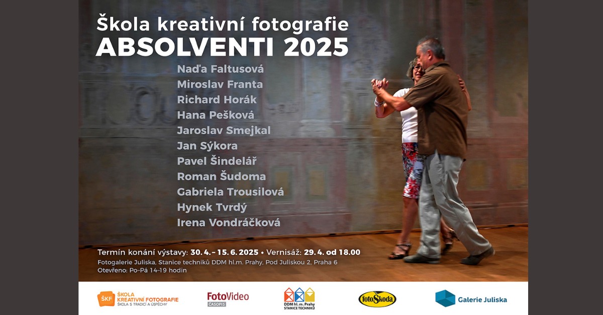ŠKF – ABSOLVENTI 2025 - výstava 30.4.-15.6.