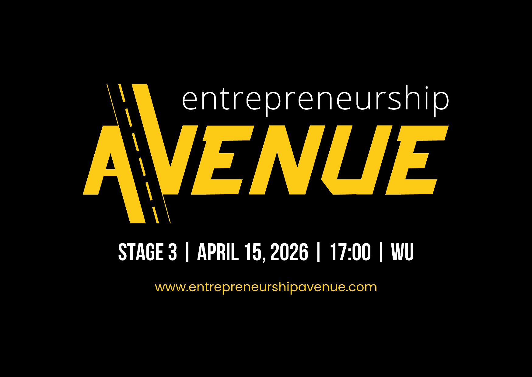 Entrepreneurship Avenue 2026 Stage 3