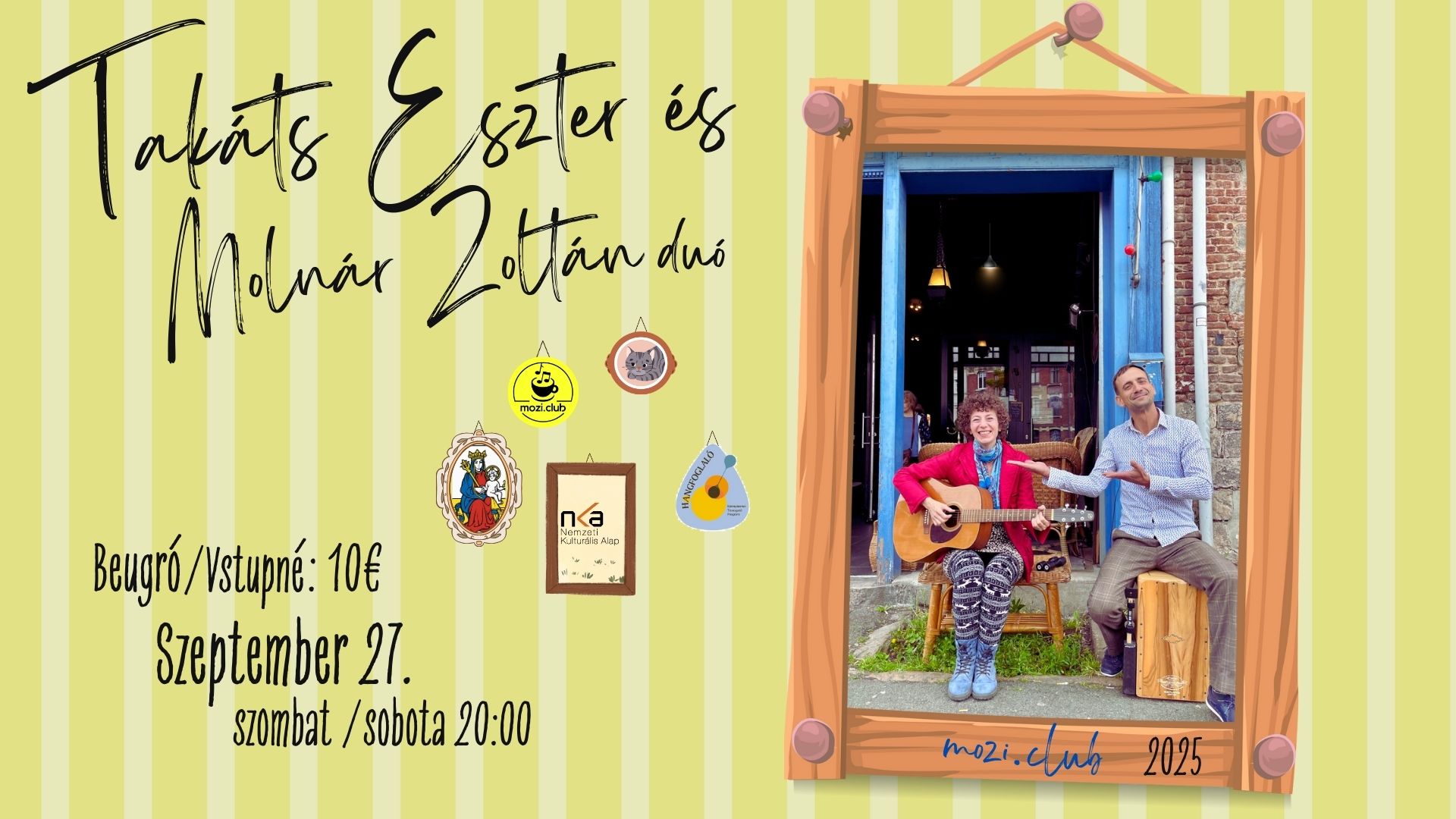 Takáts Eszter és Molnár Zoltán duó