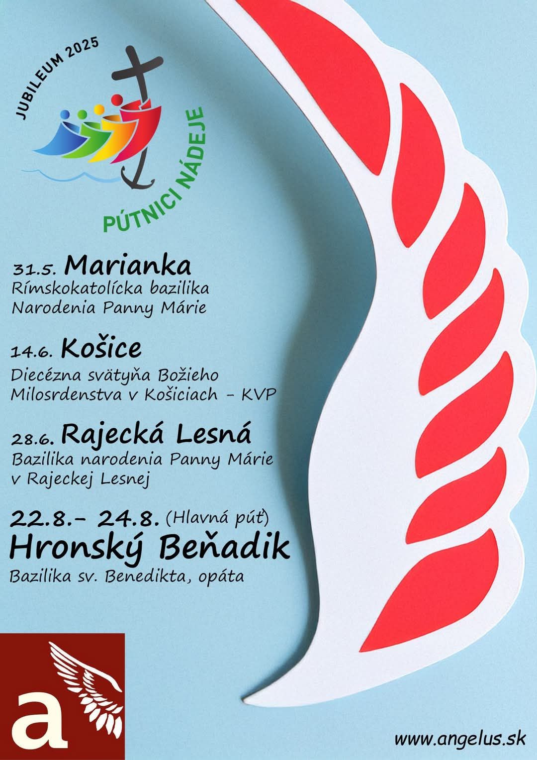 Angelus pútnici nádeje - Rajecká Lesná