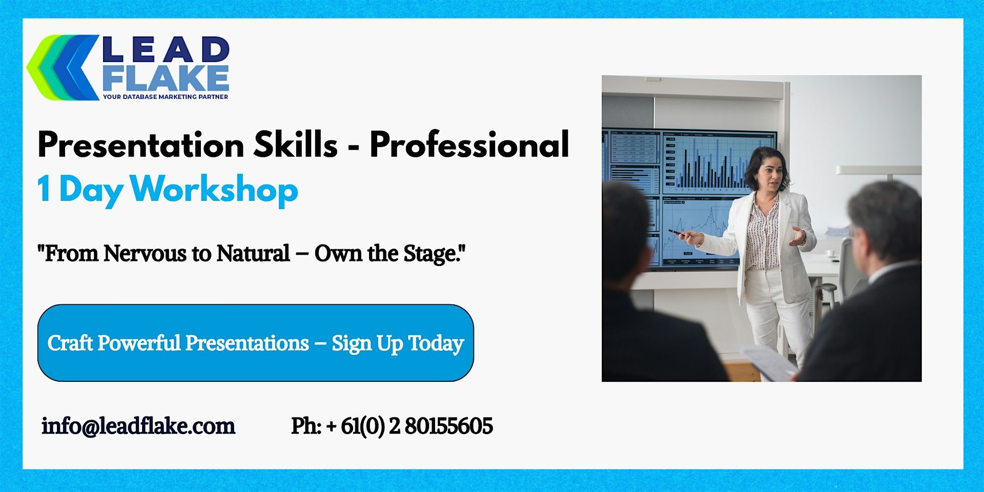 Presentation Skills - Professional Workshop in Singapore