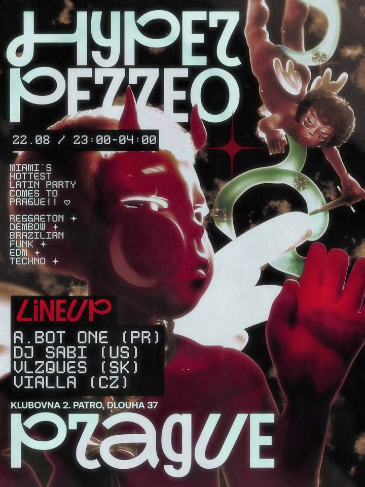 Hyperperreo Prague (latin party) @ Klubovna 2. patro