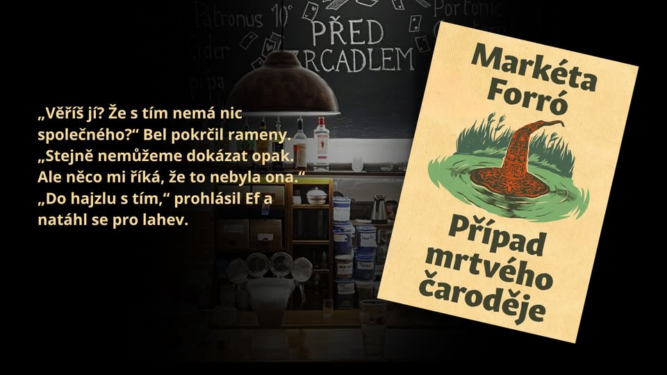 Markéta Forró: autogramiáda a autorské čtení knihy Případ mrtvého čaroděje