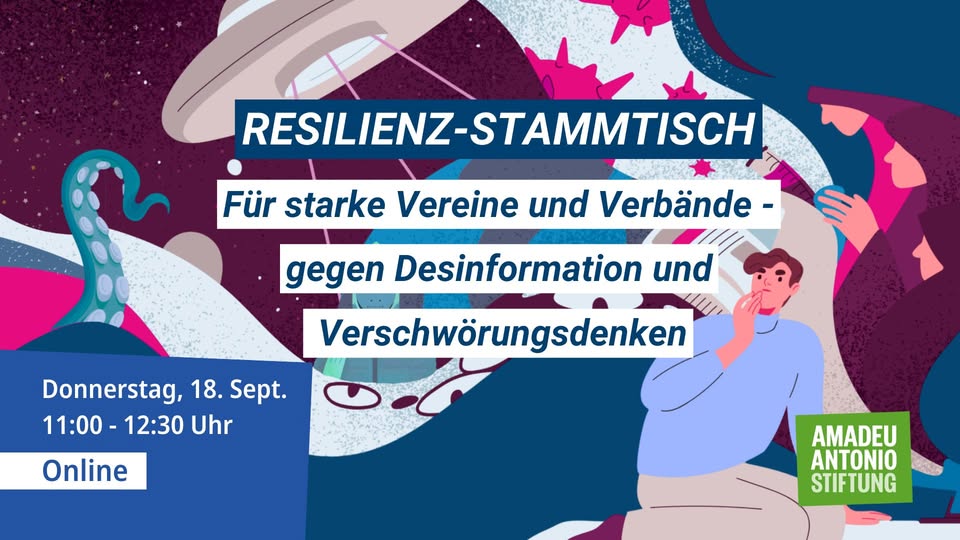 Resilienz-Stammtisch – Zwischen Fakten, Fiktionen und Frust: Was uns als Engagierte stärkt