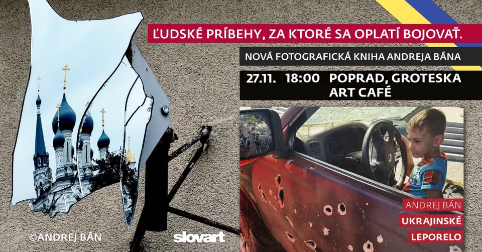 UKRAJINSKÉ LEPORELO: Diskusia s Andrejom Bánom v Poprade