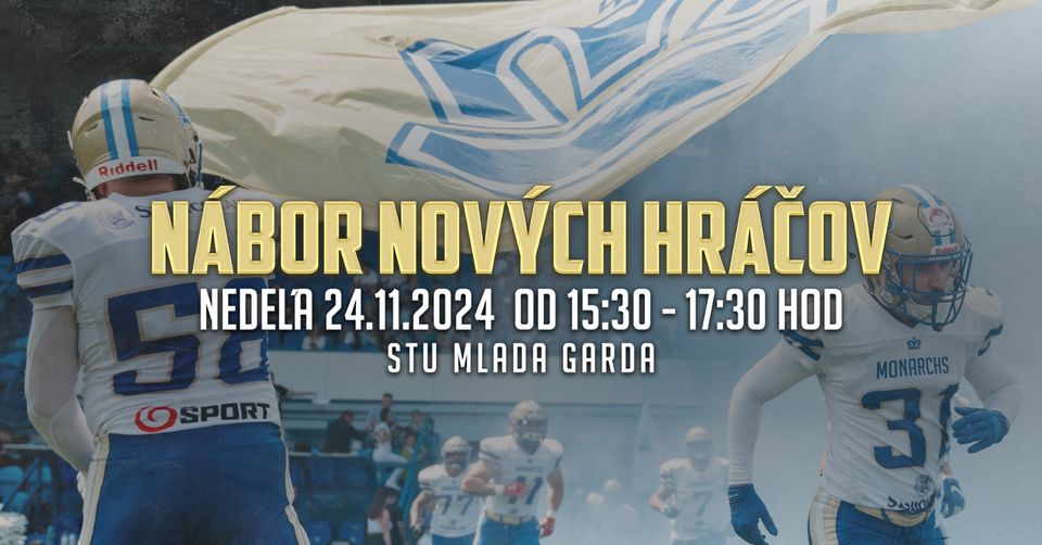 🏈 #6 NÁBOR NOVÝCH HRÁČOV - Staň sa americkým futbalistom
