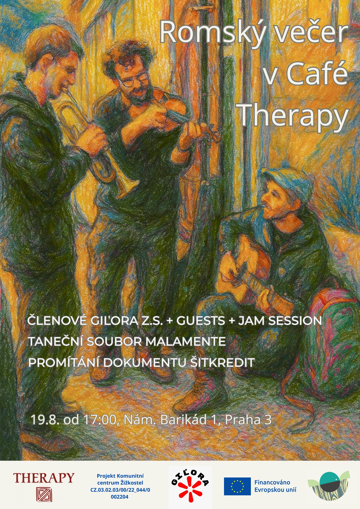 Romský večer v Café Therapy