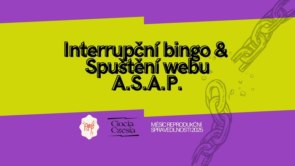 Čaj: Interrupční bingo – Spuštění webu A.S.A.P.