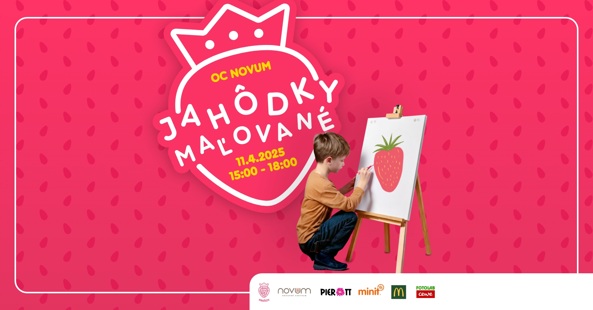 Jahôdky maľované