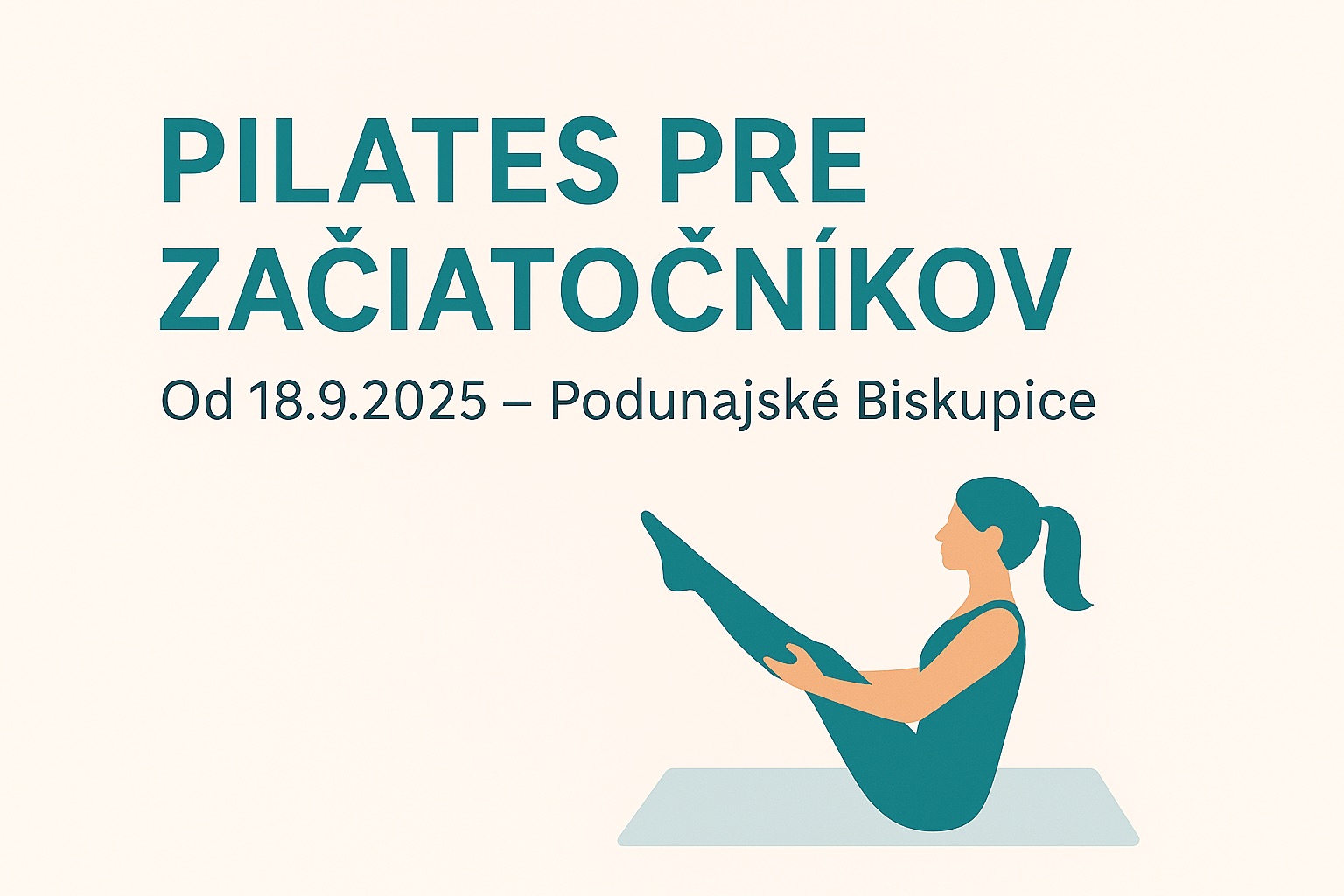 Pilates pre začiatočníkov - 6 týždňový kurz U Vigga