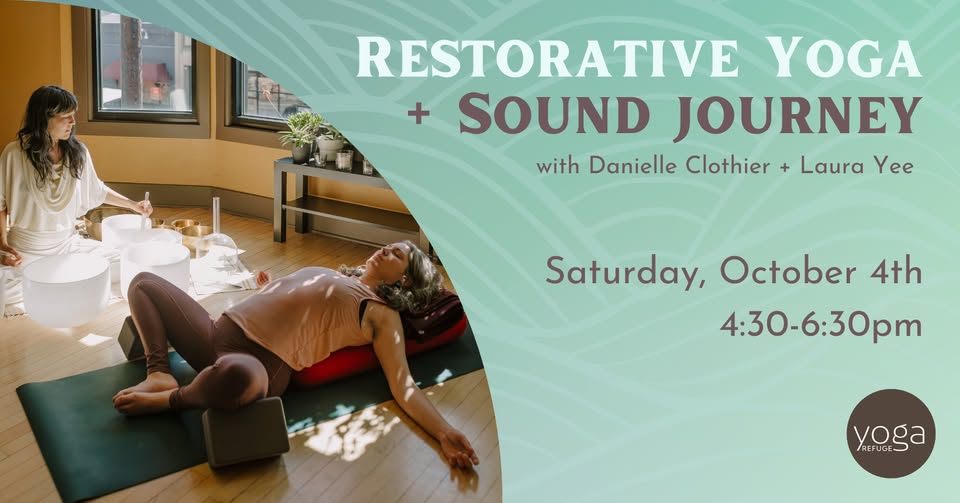 Restorative Yoga + Sound Journey with Laura Li Fong Yee