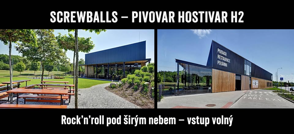 Rock’n’roll pod širým nebem – pivovar Hostivar H2