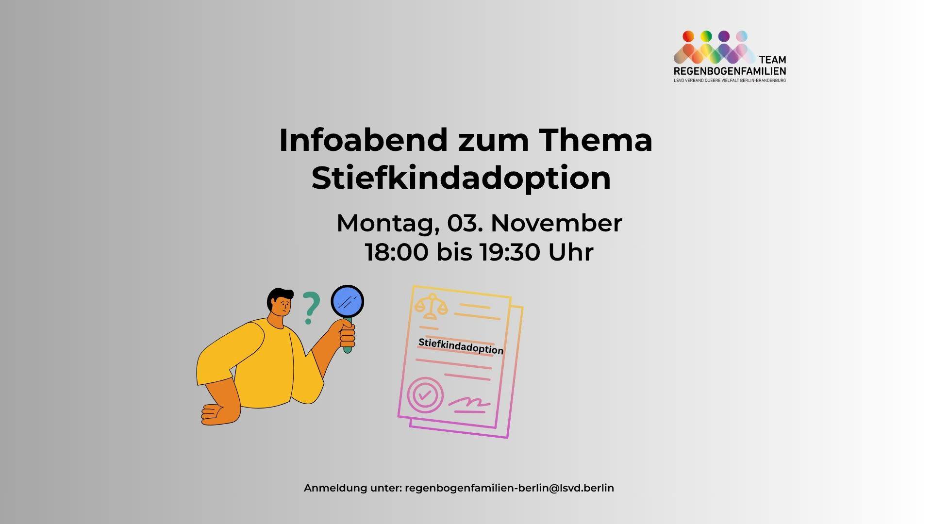 Online-Infoabend zum Thema Stiefkindadoption