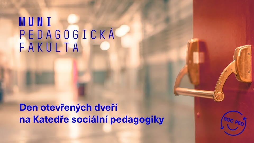 Den otevřených dveří na Katedře sociální pedagogiky