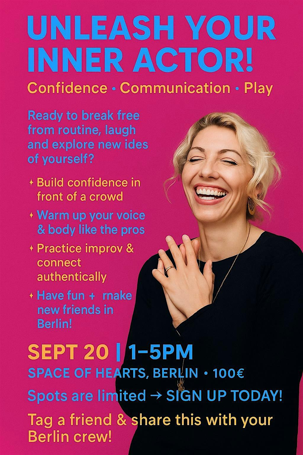 Acting Workshop for Non-Actors