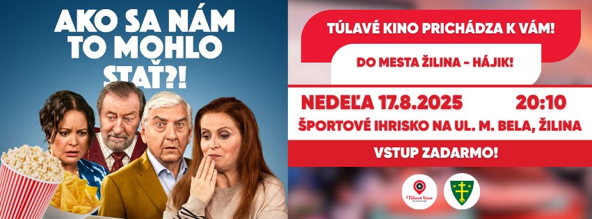 Túlavé kino prichádza do Žiliny! Premietame film Ako sa nám to mohlo stať?!